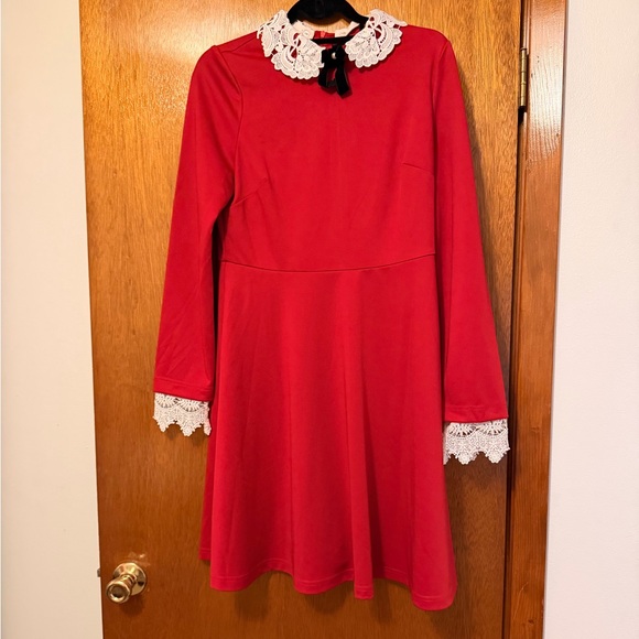 Hell Bunny Dresses & Skirts - Hell bunny brand retro red lace dress